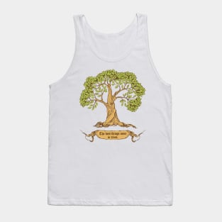 'The Best Things Come In Trees' Environment Awareness Shirt Tank Top